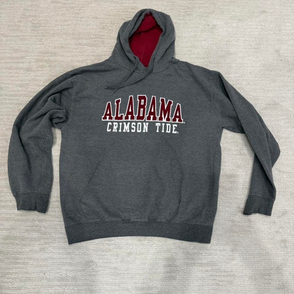 Alabama Crimson‎ Tide Hoodie Mens  Charcoal Grey NCAA Sweatshirt